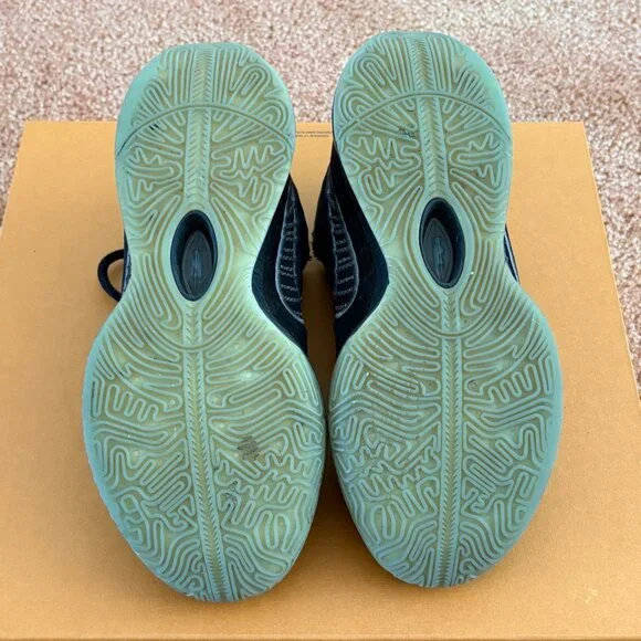 Nike LeBron 21 Tahitian Basketball Shoes Black & Oil Green Size 8.5 US Pre-Owned - Picture 10 of 12